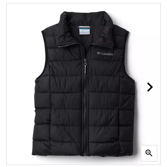 Columbia Kids Powder Lite Puffer Vest mint condition size 8 smalll - Picture 1 of 9